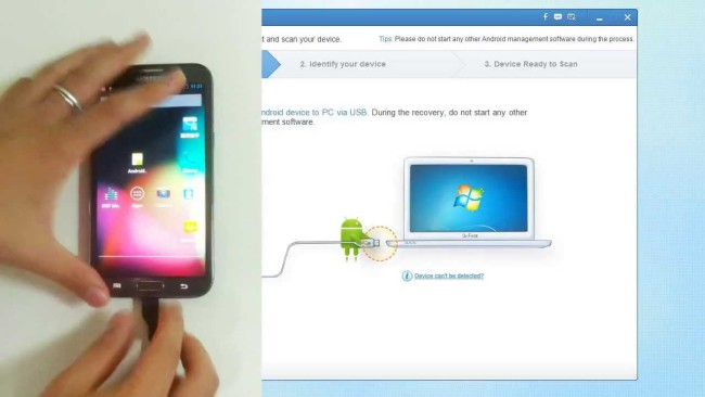 Wondershare Dr Fone For Android : Android Recovery System