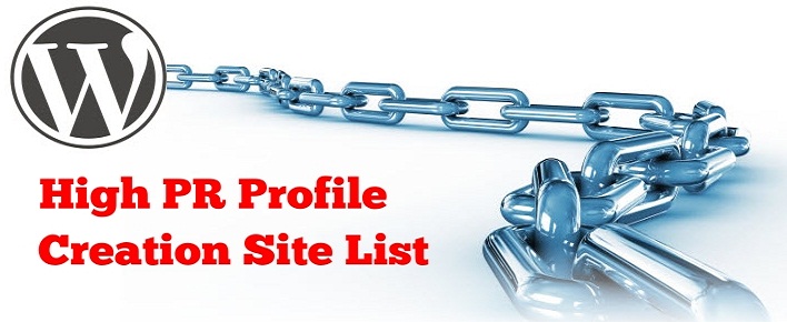 Profile Creation sites