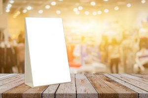 Methods For Displaying Information About Your Business In-Store